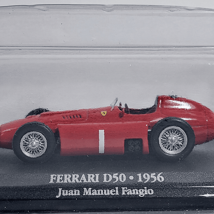 Ferrari D50 1956 Juan Manuel Fangio, Ediciones Atlas, Escala 1-43 3