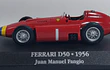 Ferrari D50 1956 Juan Manuel Fangio, Ediciones Atlas, Escala 1-43