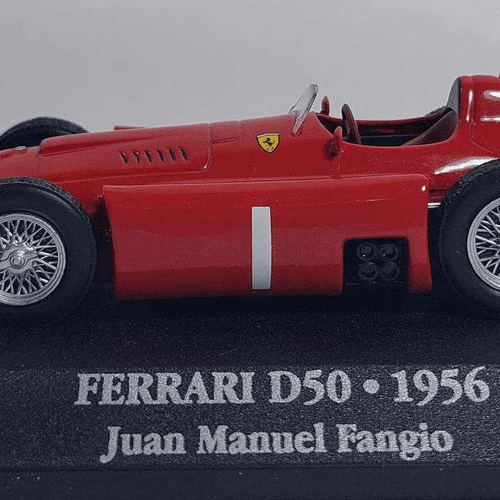Ferrari D50 1956 Juan Manuel Fangio, Ediciones Atlas, Escala 1-43 5