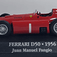 Ferrari D50 1956 Juan Manuel Fangio, Ediciones Atlas, Escala 1-43 - Miniatura 5