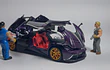 Pagani Huayra Roadster, morado Chino, Escala 1-24