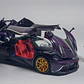 Pagani Huayra Roadster, morado Chino, Escala 1-24 - Miniatura 6