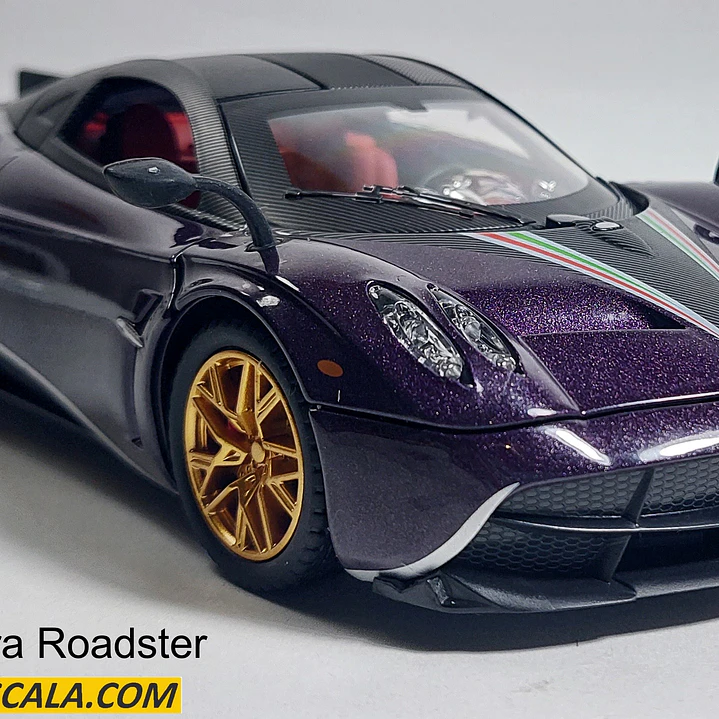Pagani Huayra Roadster, morado Chino, Escala 1-24 1