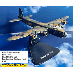 Short Stirling S29 Bombardiere Airplane 1944 - RAF -, Ediciones Atlas, Escala 1-144