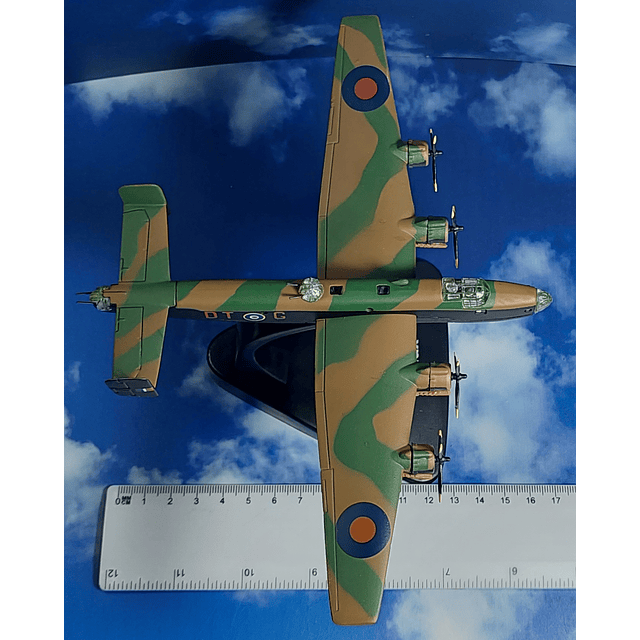 Handley Page Halifax Bombardiere Airplane 1938 -RAF-, Ediciones Atlas, Escala 1-144