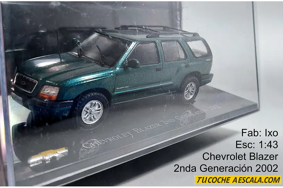 Chevrolet Blazer 2nda Generación 2002, Ixo, Escala 1-43