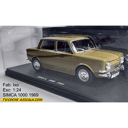 SIMCA 1000 1969, Ixo, Escala 1-24