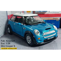 Mini Cooper S, Kinsmart, Escala 1-28