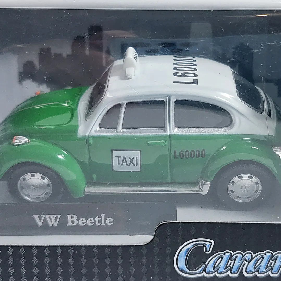 Volkswagen Beetle Taxi, Cararama, Escala 1-43 2