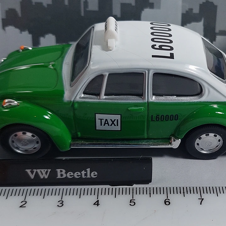 Volkswagen Beetle Taxi, Cararama, Escala 1-43 4