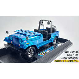 Jeep Wrangler, Burago, Escala 1-24