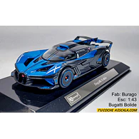 Bugatti Bolide, Burago, Escala 1-43