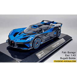 Bugatti Bolide, Burago, Escala 1-43
