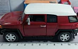 Toyota Fj Cruiser Kinsmart 1/36 rojo