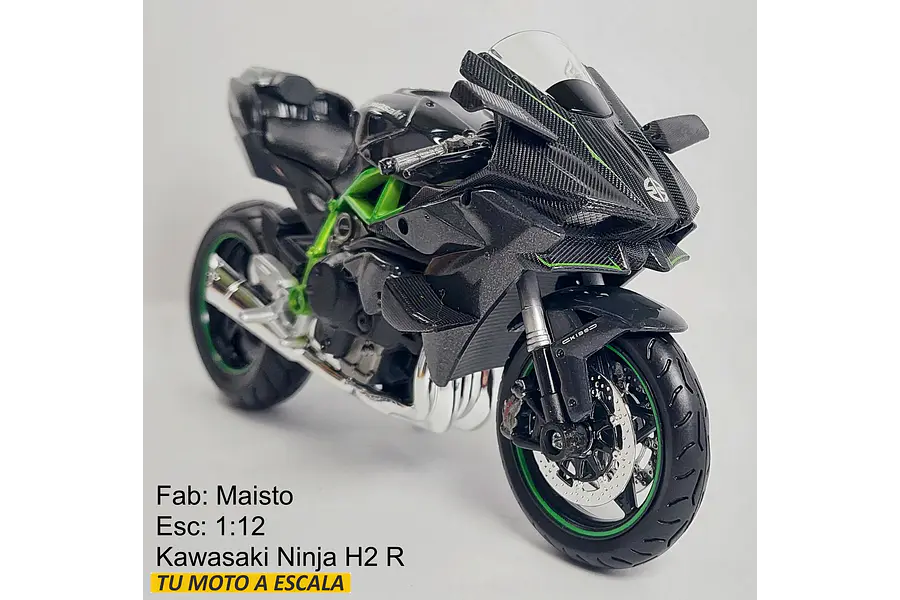Kawasaki Ninja H2 R, Escala 1/12