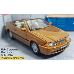 Volvo C70, Escala 1/43, Marca Cararama