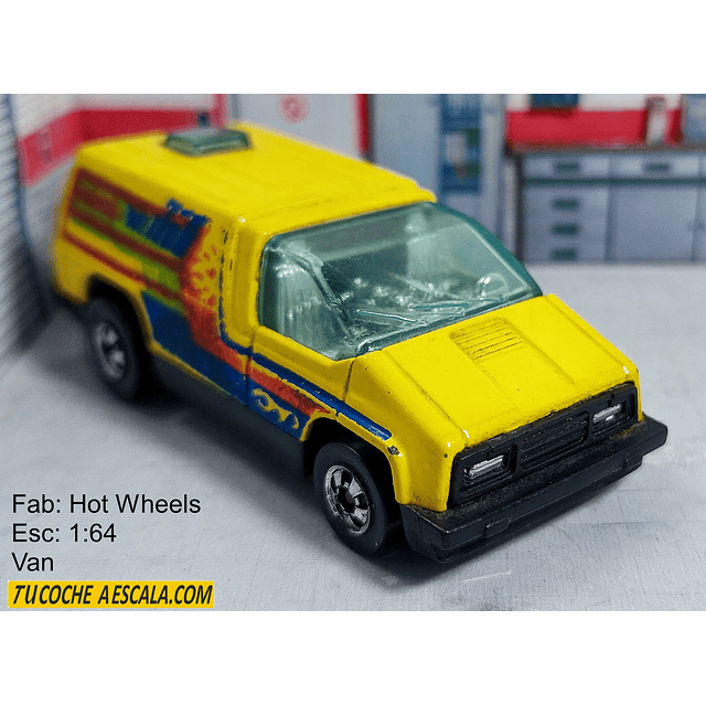Van, Hot Wheels, Escala 1-64
