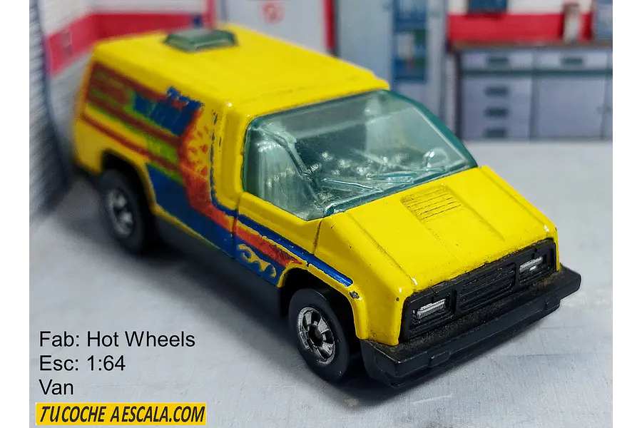 Van, Hot Wheels, Escala 1-64