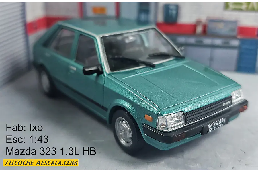 Mazda 323 Hb, Carro A Escala 1/43 