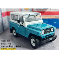 NISSAN PATROL 1968 , ESCALA 1/43 , MARCA IXO