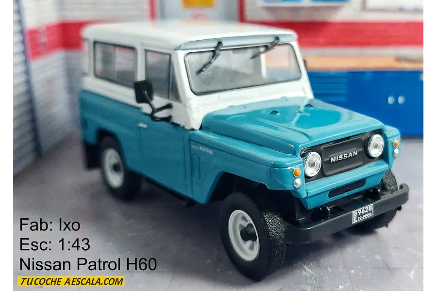 NISSAN PATROL 1968 , ESCALA 1/43 , MARCA IXO