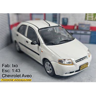 Chevrolet AVEO escala 1:43 marca Ixo