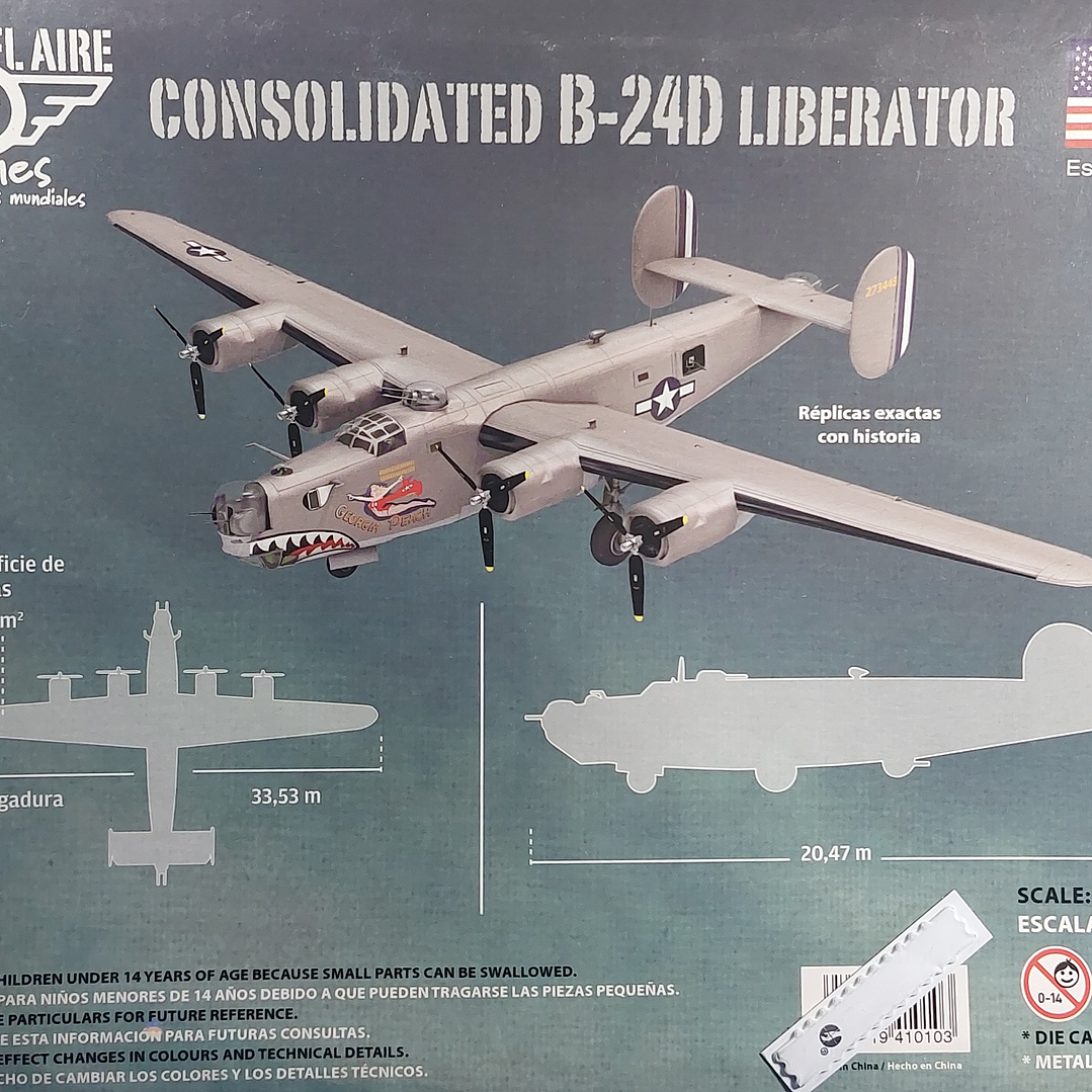 Consolidated B-24D Liberator 1-72 2
