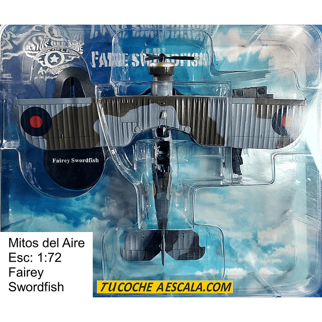 Avion Fairey Swordfish 1:72 mito del aire