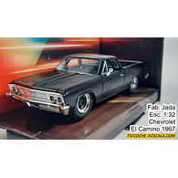 Chevrolet El Camino 1967, Jada, Escala 1-32