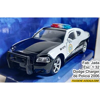 Dodge Charger de Policia 2006, Jada, Escala 1-32 rapido y furioso