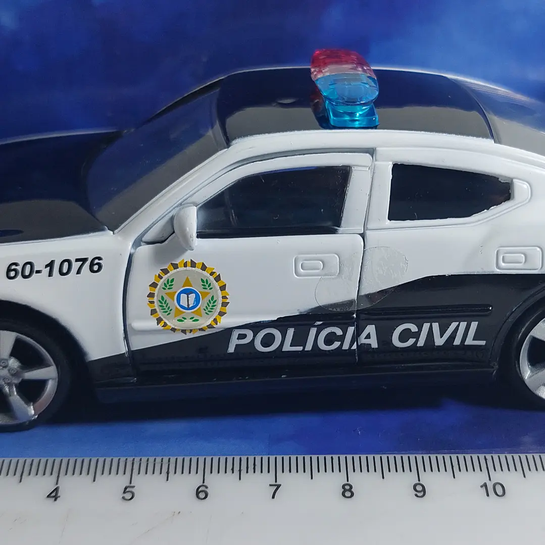 Dodge Charger de Policia 2006, Jada, Escala 1-32 rapido y furioso 4