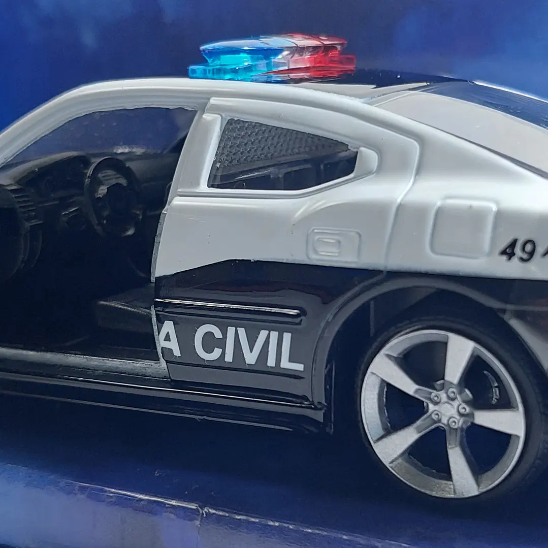 Dodge Charger de Policia 2006, Jada, Escala 1-32 rapido y furioso 6