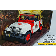 Jeep Wrangler Jurassic World, Jada, Escala 1-32