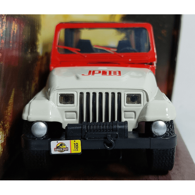 Jeep Wrangler Jurassic World, Jada, Escala 1-32
