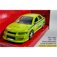 Brian's Mitsubishi Lancer Evolution VII, Jada, Escala 1-32