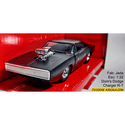 Dom's Dodge Charger RT, Jada, Escala 1-32 