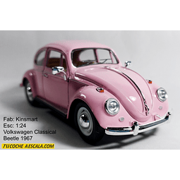 Volkswagen Classical Beetle 1967, Kinsmart, Escala 1-24