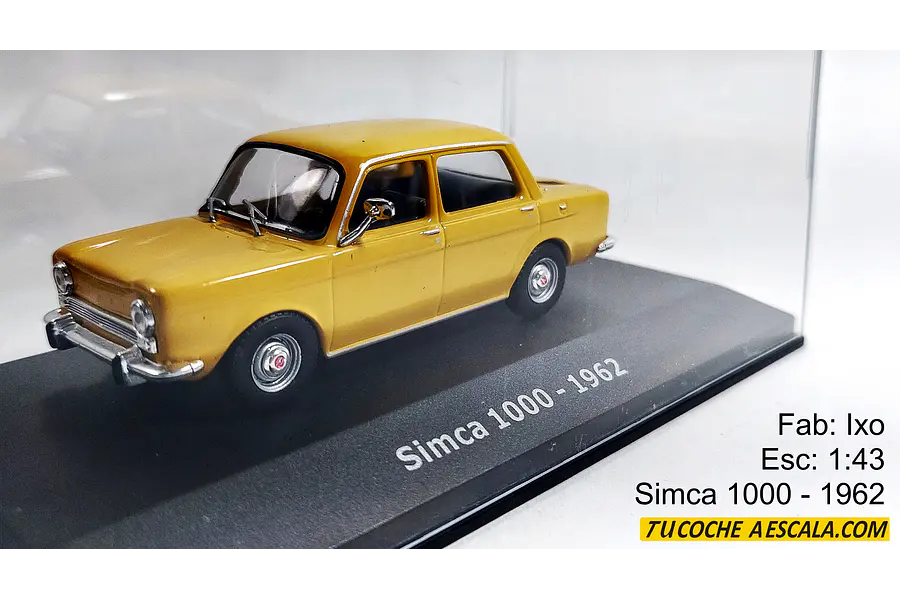 Simca 1000 - 1962, Ixo, Escala 1-43