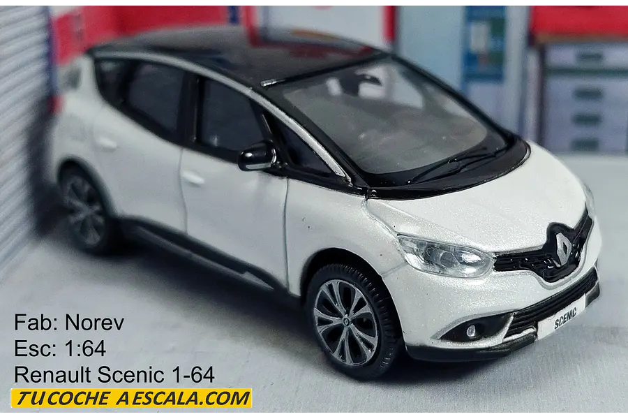Renault Scenic Carro A Escala De Coleccion 