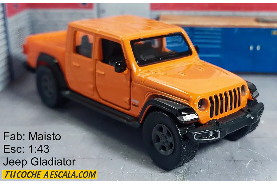 Jeep Gladiator, Maisto, Escala 1-43