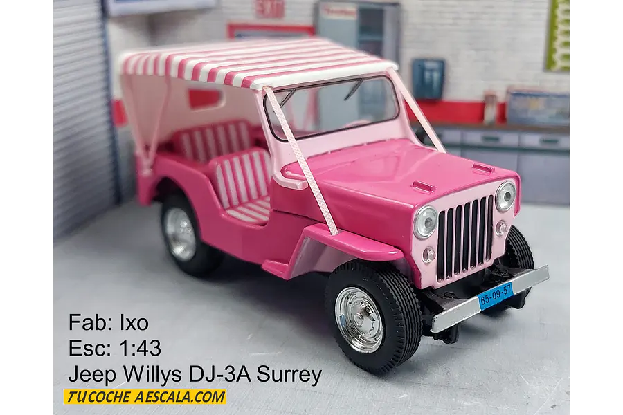 Jeep Willys DJ-3A Surrey, Ixo, Escala 1-43