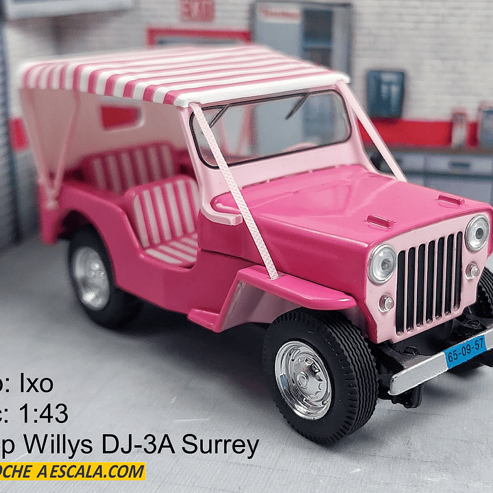 Jeep Willys DJ-3A Surrey, Ixo, Escala 1-43 1