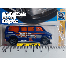 Dodge Van, Hot Wheels, Escala 1-64