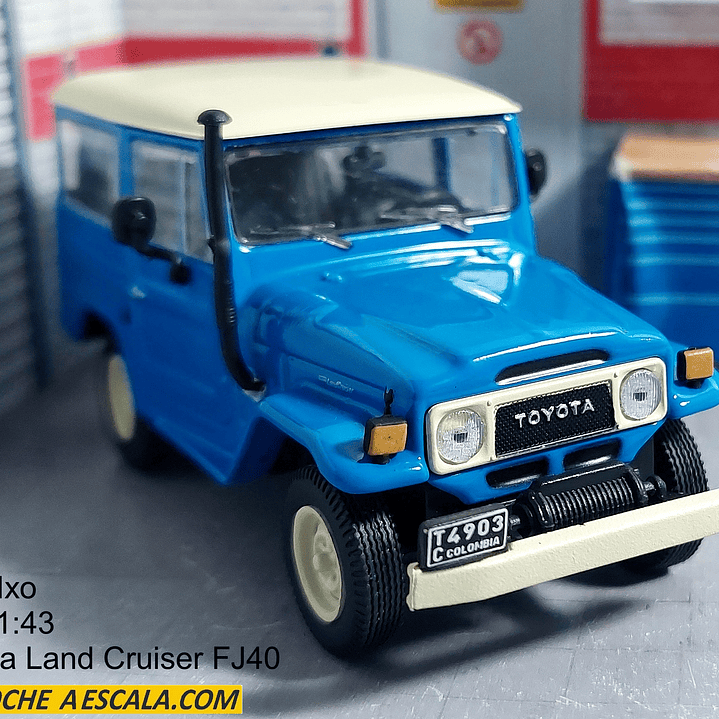 Toyota Fj 40 Carro A Escala 1/43 De Colección 1