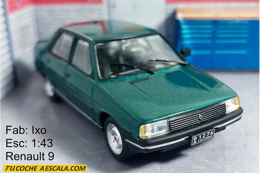 Renault 9, marca Ixo, Escala 1-43