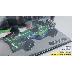 Jordan 191 1991 Michael Schumacher 1991 - Belgian Grand Prix, Ixo, Escala 1-43
