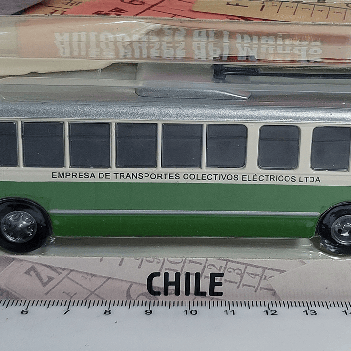 TROLLE BUS DE CHILE chile, Escala 1/72, De Coleccion  2