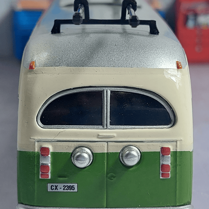 TROLLE BUS DE CHILE chile, Escala 1/72, De Coleccion  3