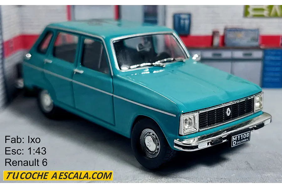Renault 6, Ixo, Escala 1-43