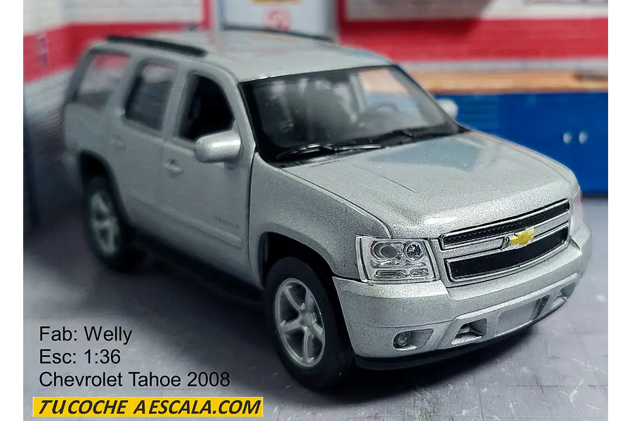 Chevrolet Tahoe 1/36 MARCA WELLY